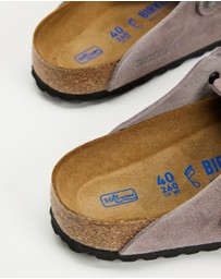 Birkenstock - Boston SFB Suede Leather Regular