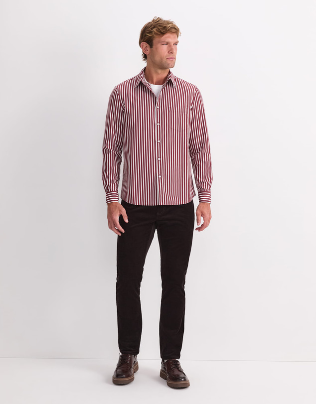 Sportscraft - Ryan Stripe Long Sleeve Shirt