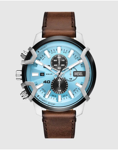 Diesel - Griffed Brown Chronograph Watch
