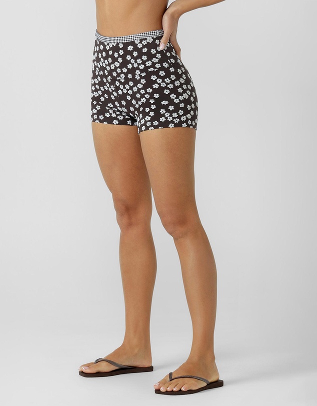 Lorna Jane - Wildflower 12cm Bike Shorts
