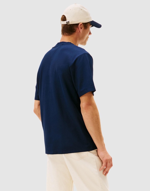 Tommy Hilfiger - Logo Embroidery Relaxed Crew Neck T-Shirt