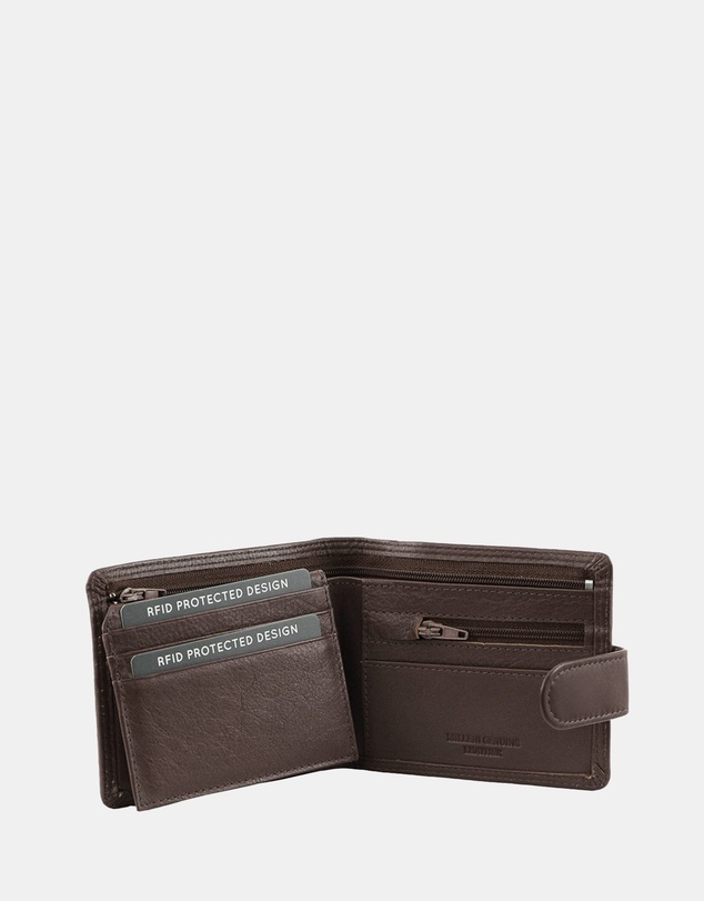 Milleni - Milleni Leather Men's Tab Wallet