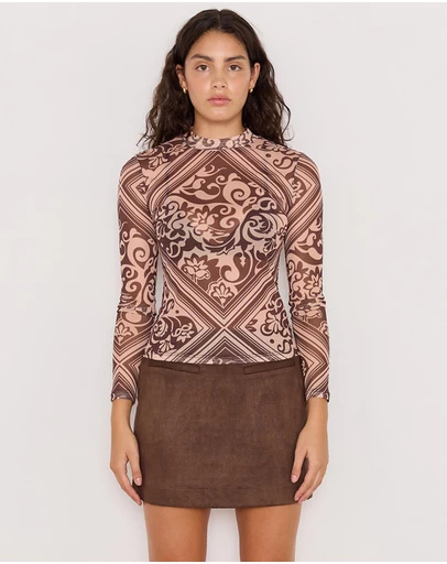 MINKPINK - Lumi Mesh Top