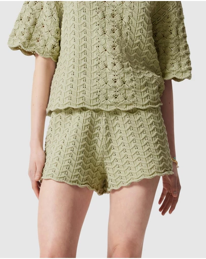 & Other Stories - Pointelle-Knit Shorts