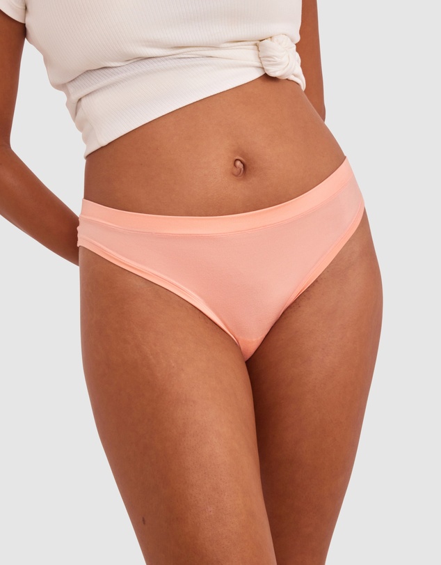 Bras N Things - Body Bliss Brazilian Knicker - Light Coral