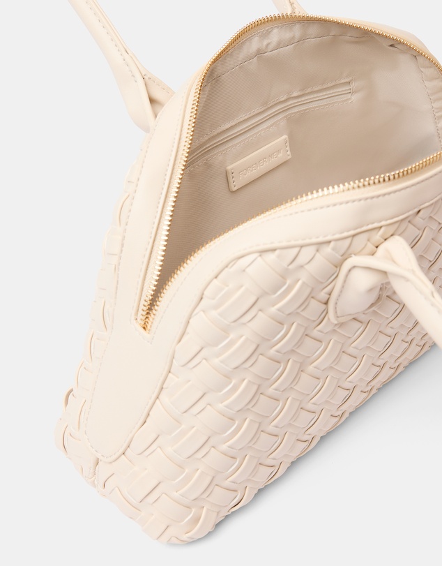 Forever New - Kendra Weave Kettle Bag