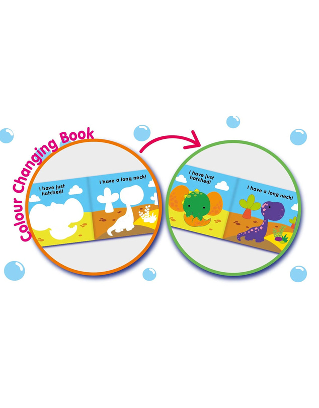 Bright Child - Dinosaur Colour Changing Bath Book
