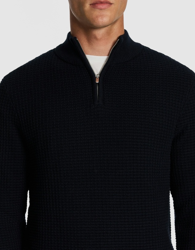 yd. - Martin 1/4 Zip Knit Jumper