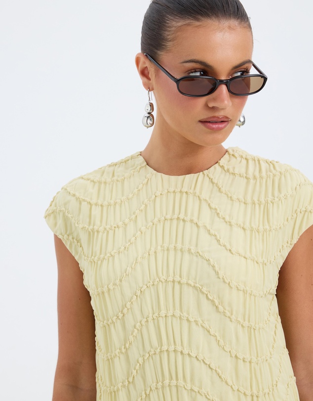 Calli - Olympia Textured Mini Dress