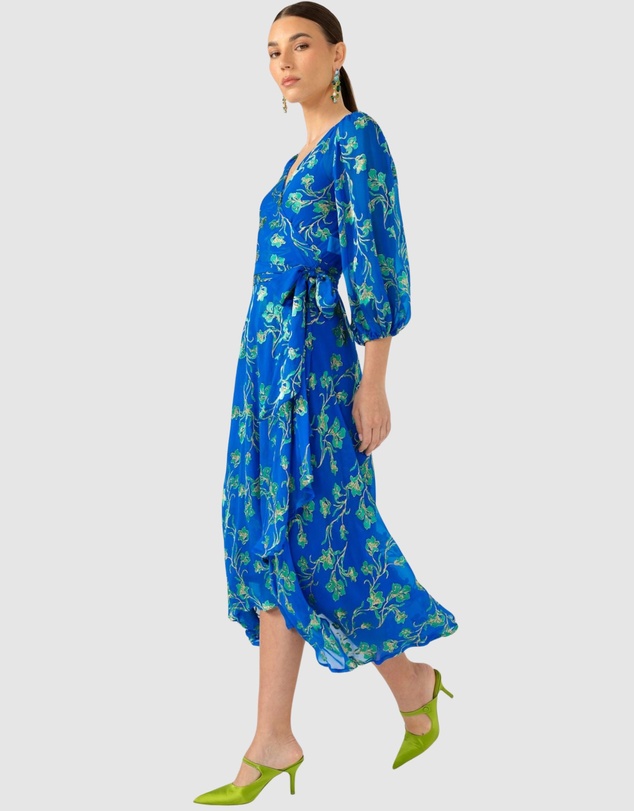 SACHA DRAKE - Water Lily Wrap Dress