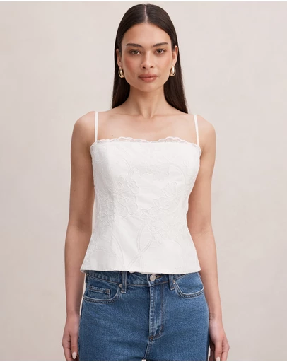 Forever New - Hannah Lace Corset Top