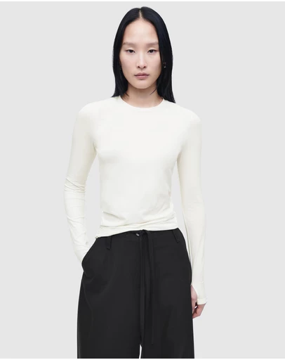 COS - Slim-Fit Long-Sleeve Top