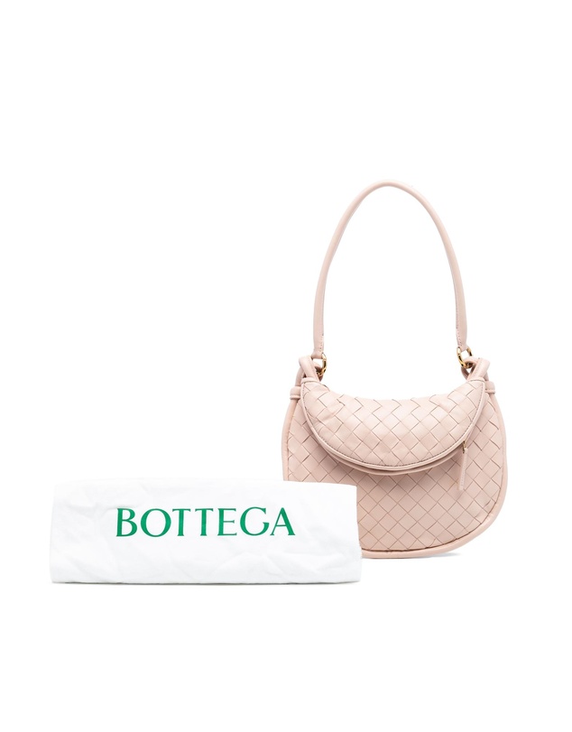Pre-Loved by Azura Reborn - Pre-Loved Small Nappa Intrecciato Gemelli Hobo