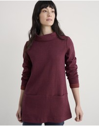 Seasalt - Seasalt Cornwall Purple Mawgan Porth Tunic