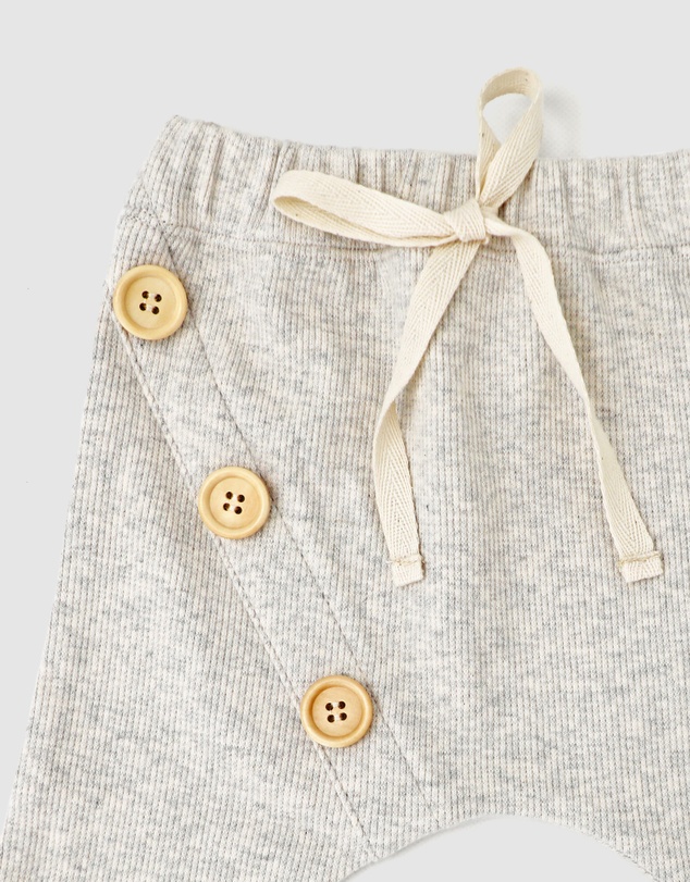 WITH LOVE FOR KIDS - Basics Thick Ribbed Pant - Babies - Kids