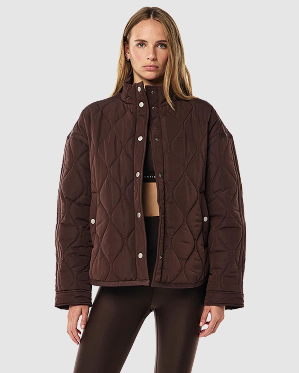 P.E Nation - Surge Quilt Jacket - Jackets (Espresso) Surge Quilt Jacket