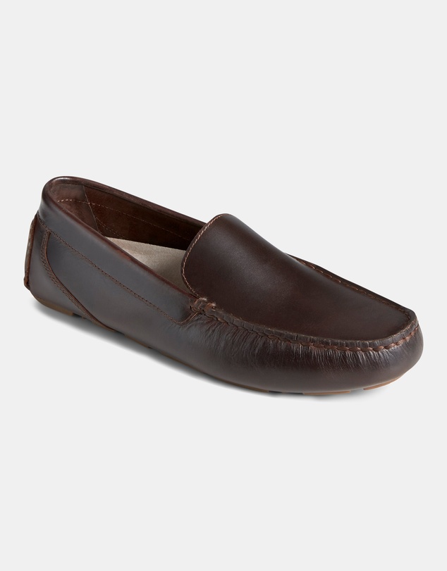 Sperry - Davenport Wide Leather Amaretto- Men's 