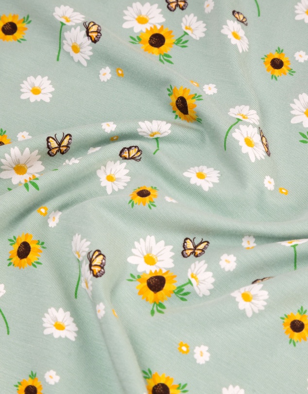 Bamboozld - Womens Flowers Jersey Night-Tee