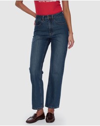 Thrills - Stevie High Rise Straight Jeans