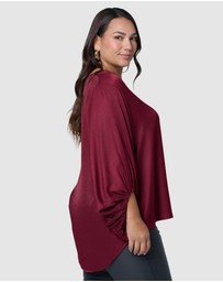 Pink Dusk by Curve Project - Lover Boy Blouse