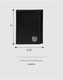 Fossil - Hayes Black Wallet