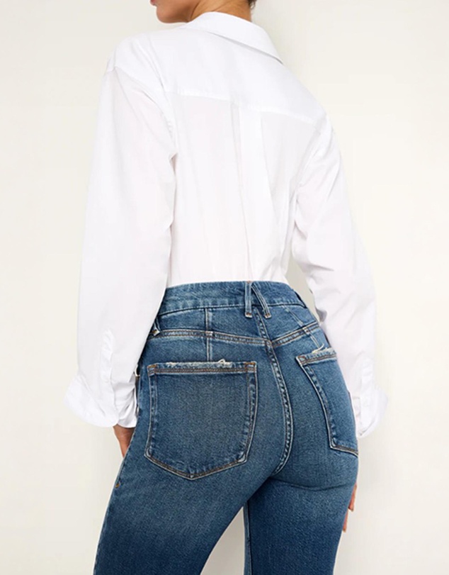 Good American - Good Icon Straight Jeans