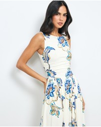 AERE - Elysia Jersey Midi Dress