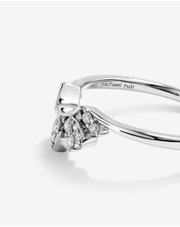 Michael Hill - Wedding Ring with 0.14 Carat TW of Diamonds in 14kt White Gold