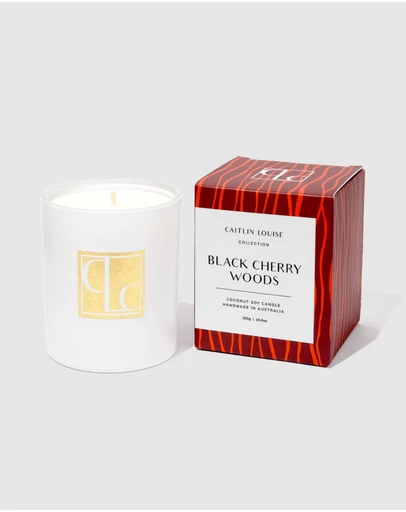 Caitlin Louise Collection - Black Cherry Woods Candle