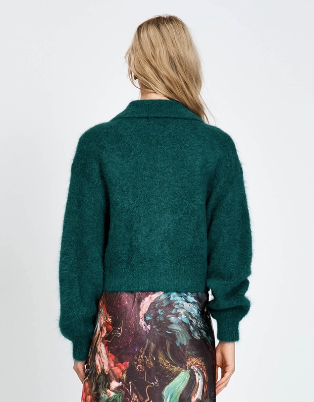 bul - Ruus Cardigan Green