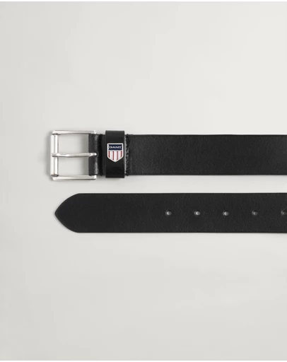 Gant - Retro Shield Leather Belt