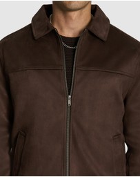 yd. - Sutherland Faux Suede Jacket