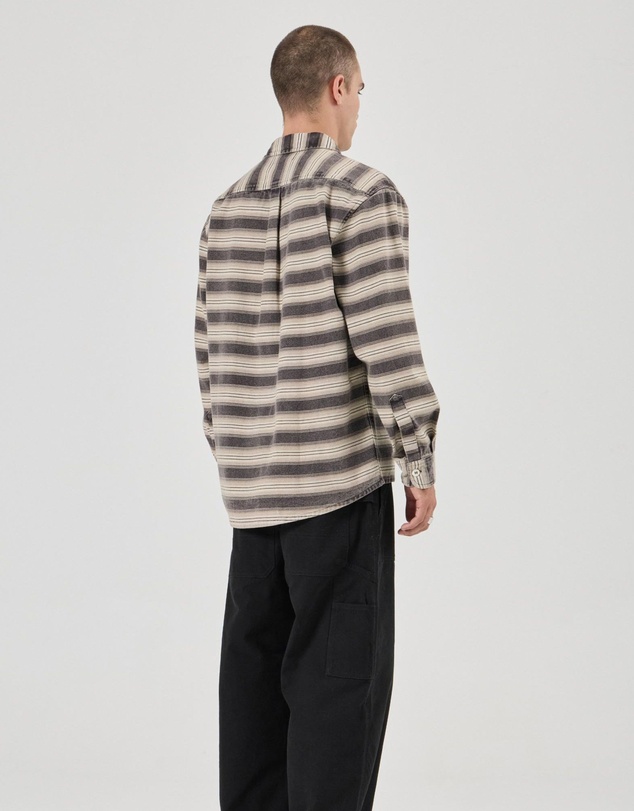 Rolla's - Meridian Stripe Long Sleeve Shirt