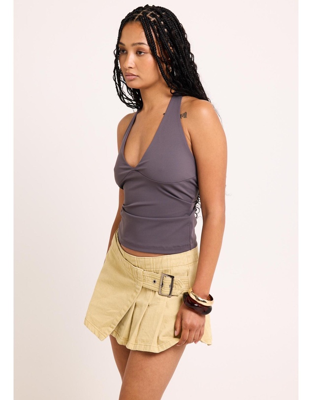 General Pants Co. Basics - Plunge Halter Top