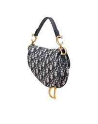 Pre-Loved by Azura Reborn - Pre-Loved Mini Oblique Canvas Saddle Bag