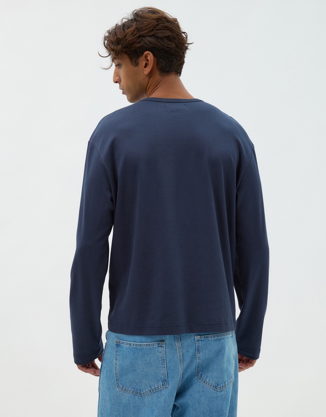 AERE - Relaxed Long Sleeve Cotton Tee