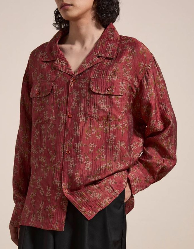 Found - Floral Camp Shirt