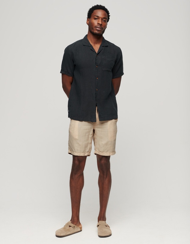 Superdry - Drawstring Linen Shorts