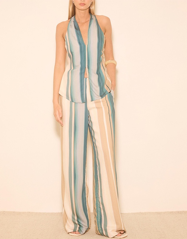 MON RENN - Mirage Stripe Pants