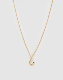 Izoa - Alphabet Letter U Necklace