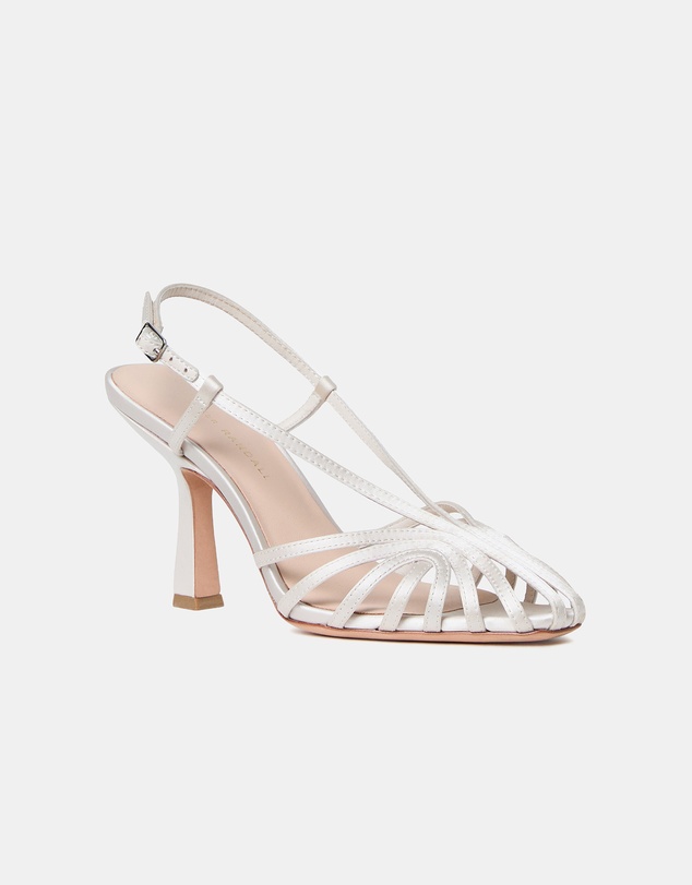 Loeffler Randall - Alexandra Lattice Slingback Sandals