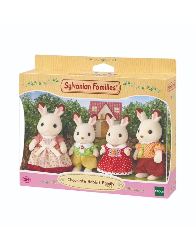 Sylvanian Families - Chocolate Rabbit Family