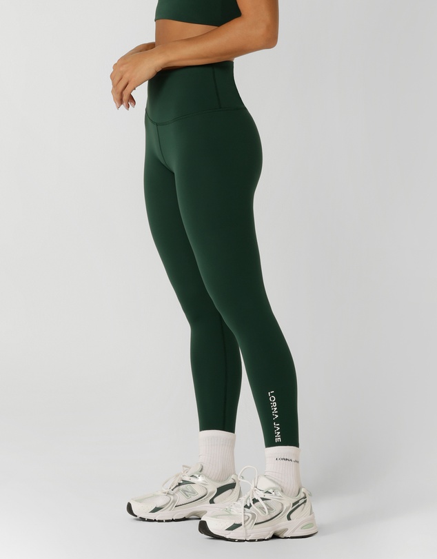 Lorna Jane - Lotus Phone Pocket Ankle Biter Leggings