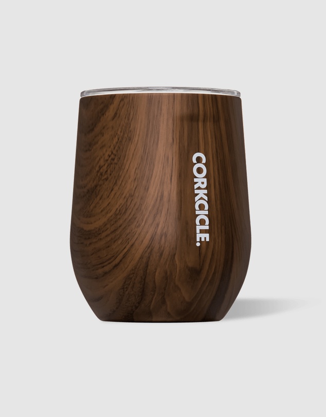CORKCICLE - Corkcicle Stemless - 355ml Walnut Wood