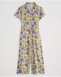 Seasalt - Seasalt Cornwall White Treen Cove Jumpsuit
