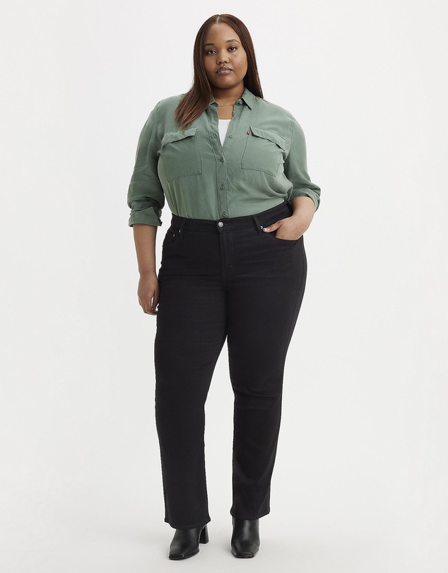 Levi's Curve - 724 High-Rise Slim Straight Jeans Plus Size
