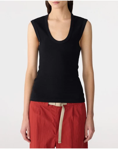 Bassike - Essential Scoop Tank