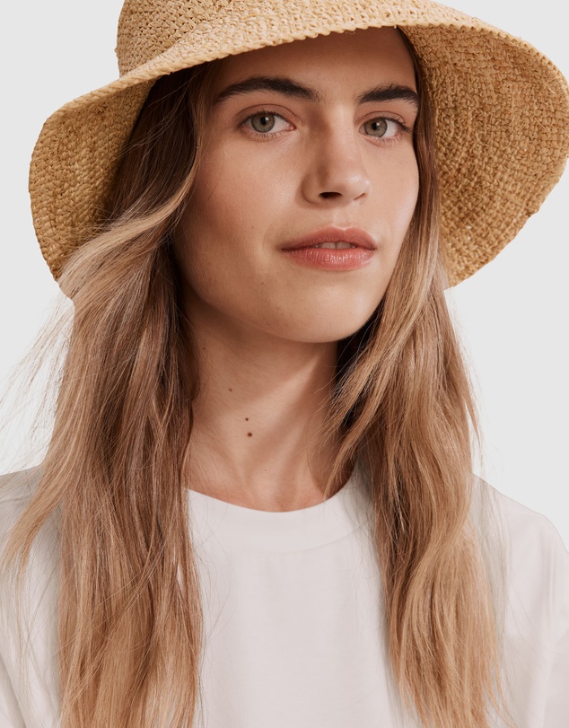 Country Road - Raffia Bucket Hat