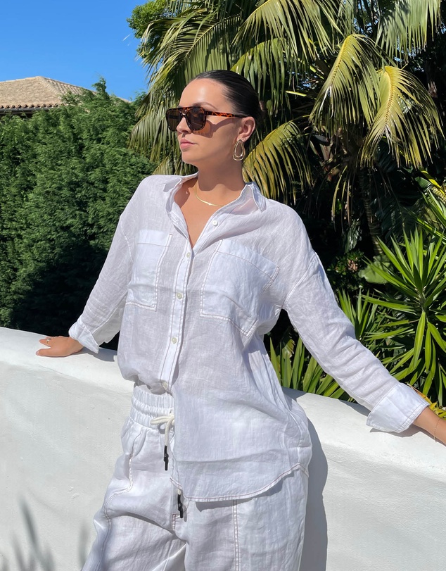 Jag - Linen Oversized Shirt