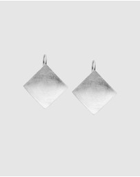 Elli Jewelry - Earrings Hanger Square 925 Sterling Silver